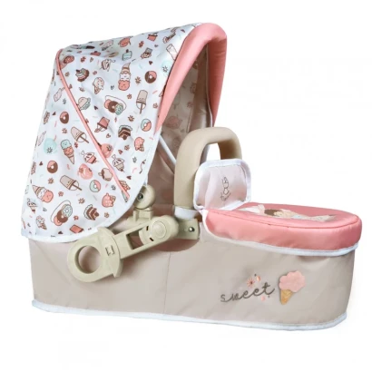 Коляска 3в1 DeCuevas 80548 Sweet з рюкзаком та люлькою