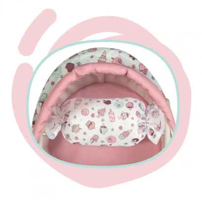 Коляска 3в1 DeCuevas 80548 Sweet з рюкзаком та люлькою