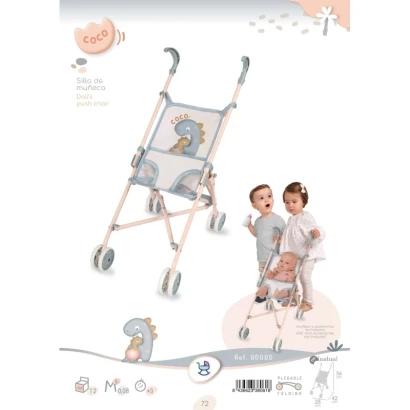 Прогулянкова коляска-тростина DeCuevas 90080 Coco