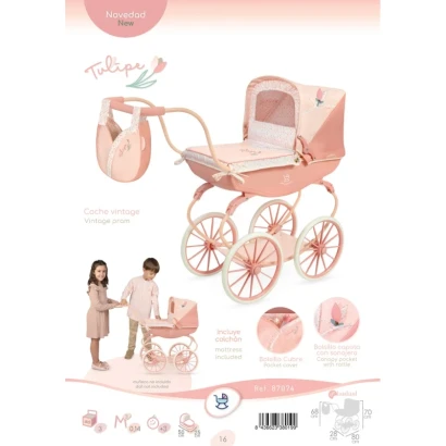 Класична коляска DeCuevas 87074 Tulipe з сумкою