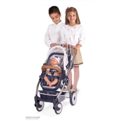 Коляска 3в1 DeCuevas 80537 Top Collection з рюкзаком та люлькою