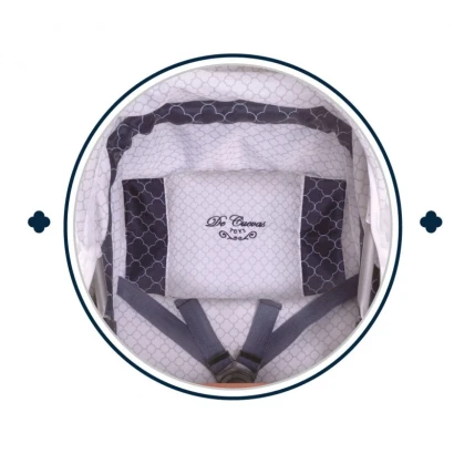 Коляска 3в1 DeCuevas 80537 Top Collection з рюкзаком та люлькою