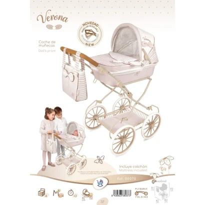 Класична коляска DeCuevas 80078 Verona з сумкою