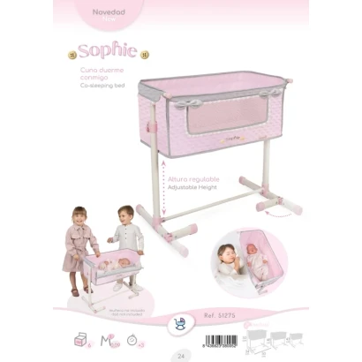 Манеж ліжечко DeCuevas 51275 Sophie