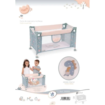 Манеж ліжечко DeCuevas 50080 Coco