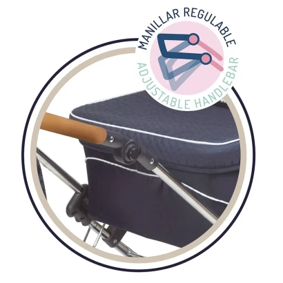 Класична коляска DeCuevas 82044 Reborn з сумкою та парасолькою