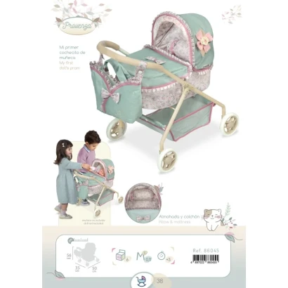 Класична коляска DeCuevas 86045 Provenza з сумкою