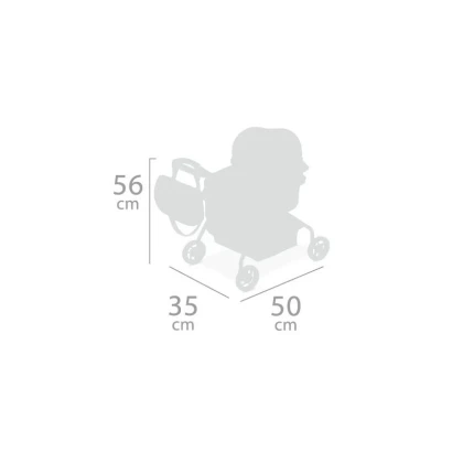 Класичний візочок DeCuevas 86051 Gala з сумкою