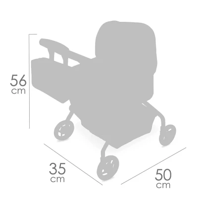 Класична коляска DeCuevas 86077 Cytix із сумкою