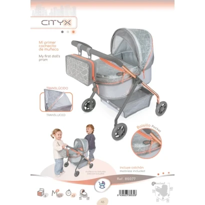 Класична коляска DeCuevas 86077 Cytix із сумкою