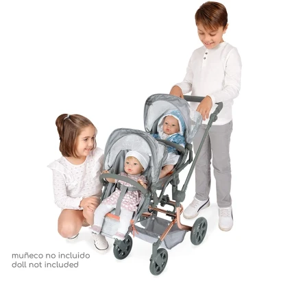 Коляска для двійні DeCuevas 90877 Cytix із сумкою